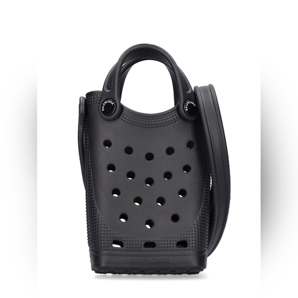 NEW BALENCIAGA X CROCS RUBBER PHONE HOLDER MINI BAG - Picture 11 of 15